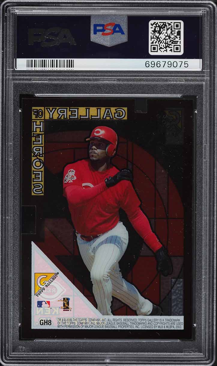 2000 Topps Gallery Of Heroes Ken Griffey Jr. #GH8 PSA 9 MINT