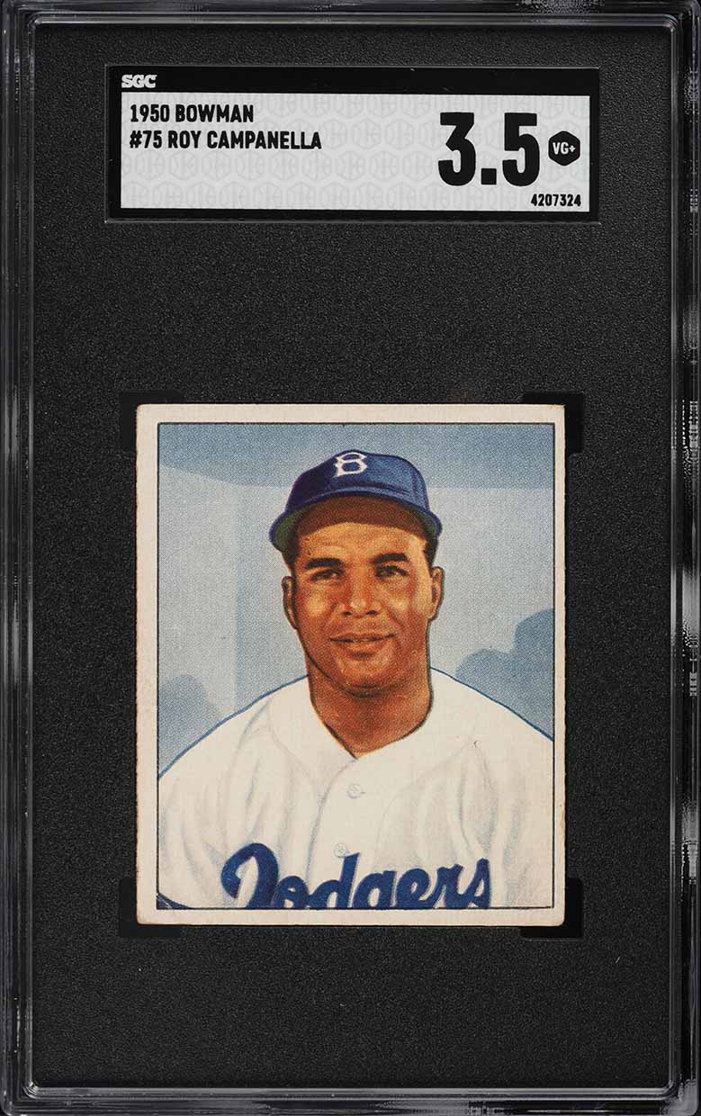 1950 Bowman Roy Campanella #75 SGC 3.5 VG+