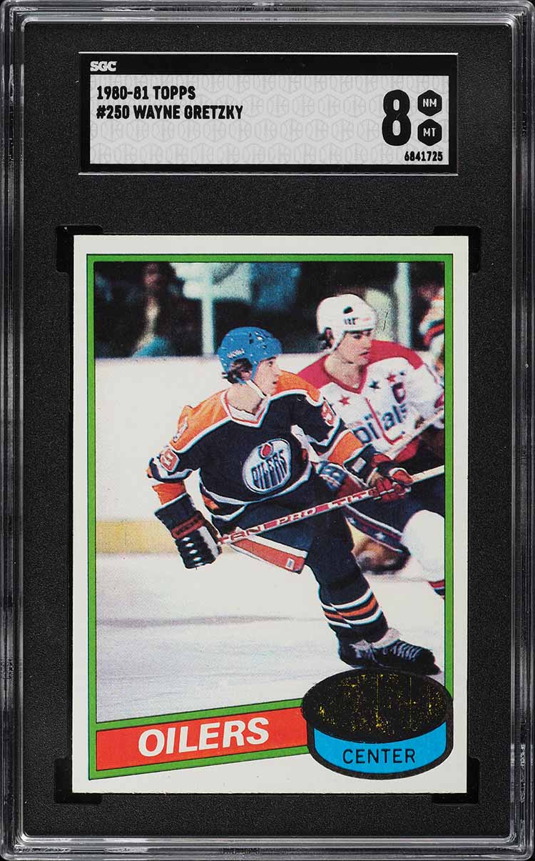 1980 Topps Hockey Wayne Gretzky #250 SGC 8 NM-MT (PWCC-A)