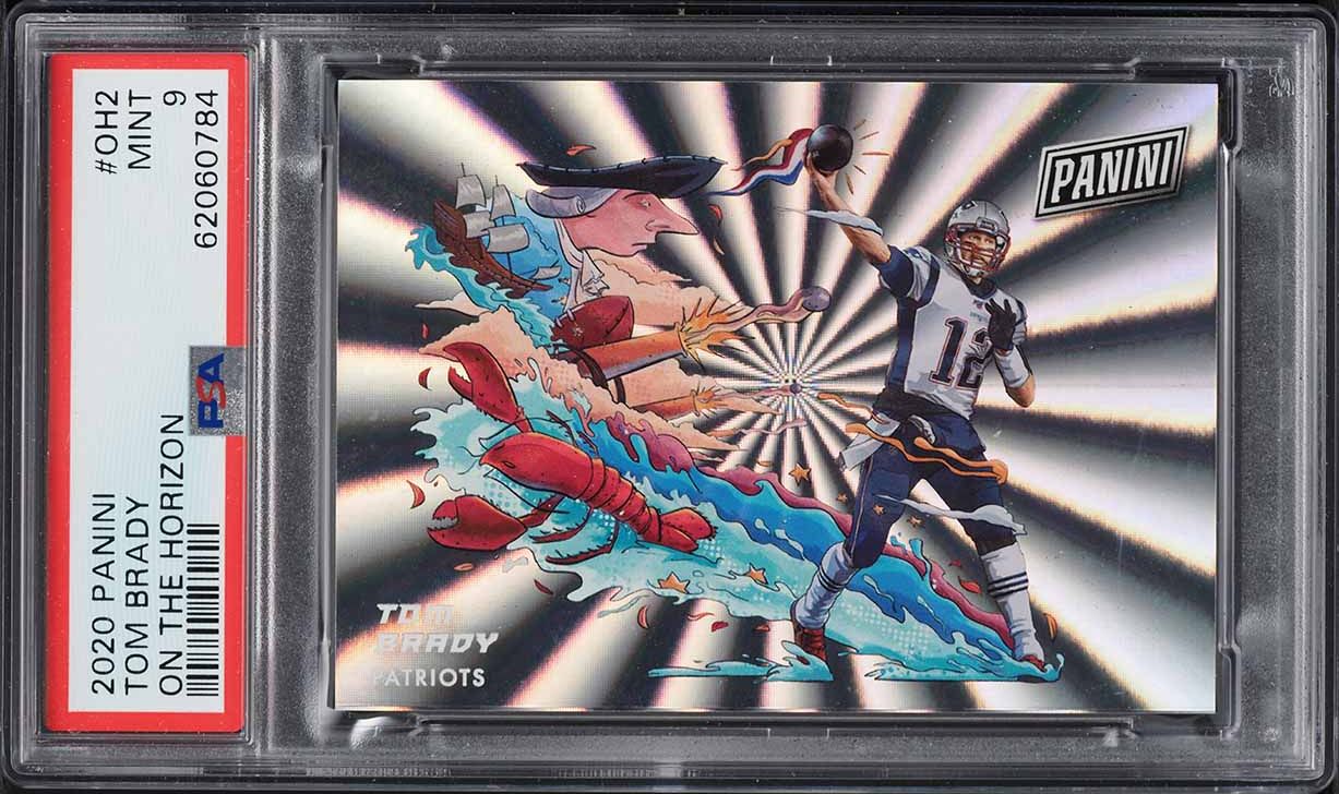 2020 Panini On The Horizon Tom Brady #OH-2 PSA 9 MINT