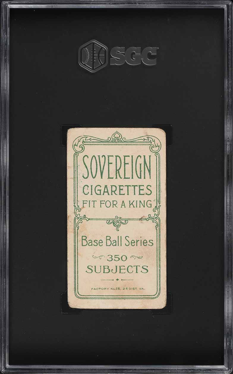 1909-11 T206 Paddy Livingstone SGC 1 PR