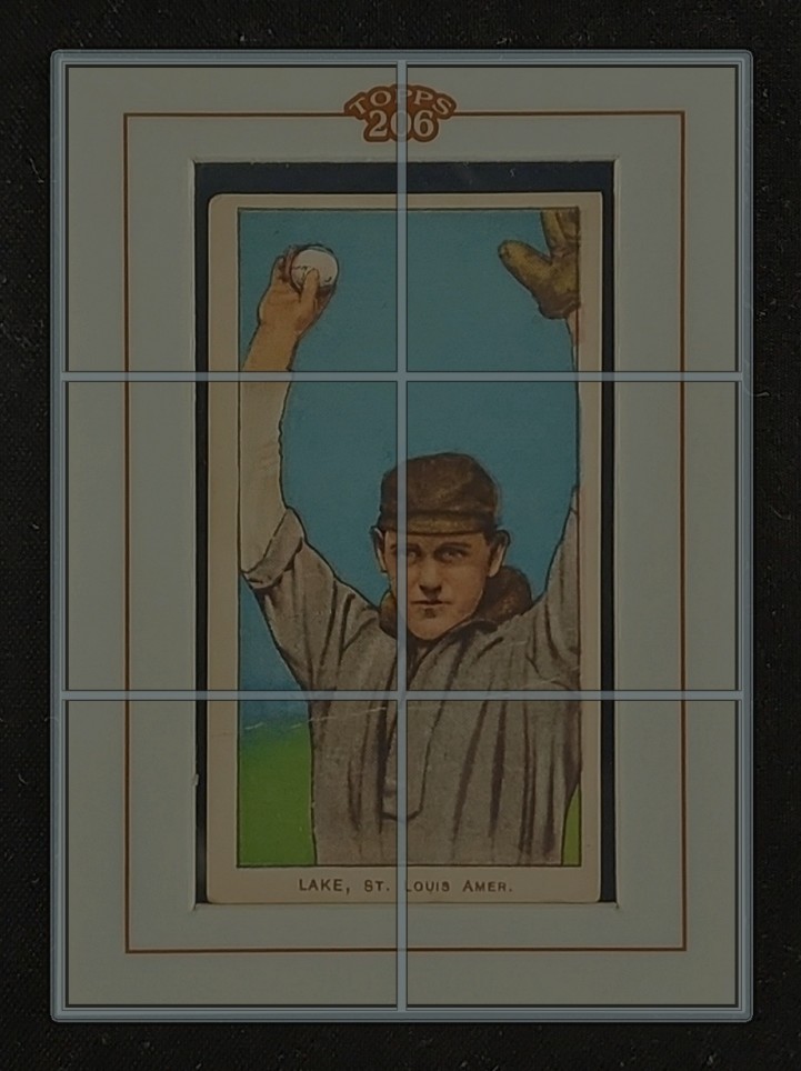2002 Topps Framed Buy Back T206 Sweet Caporal Joe Lake MBA AUTH