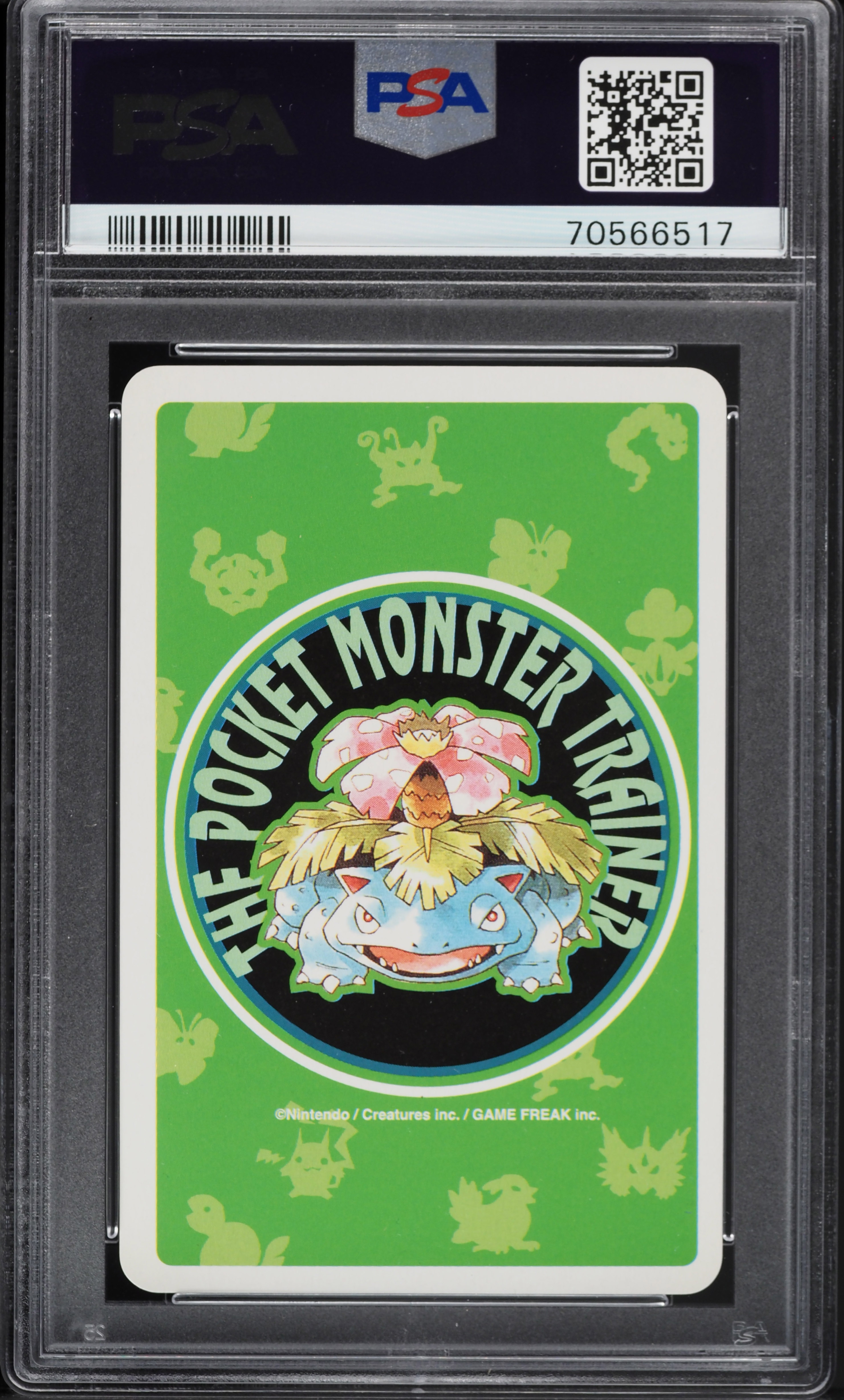 1996 Pokemon Japanese Green Poker Set Nintendo Playing Card