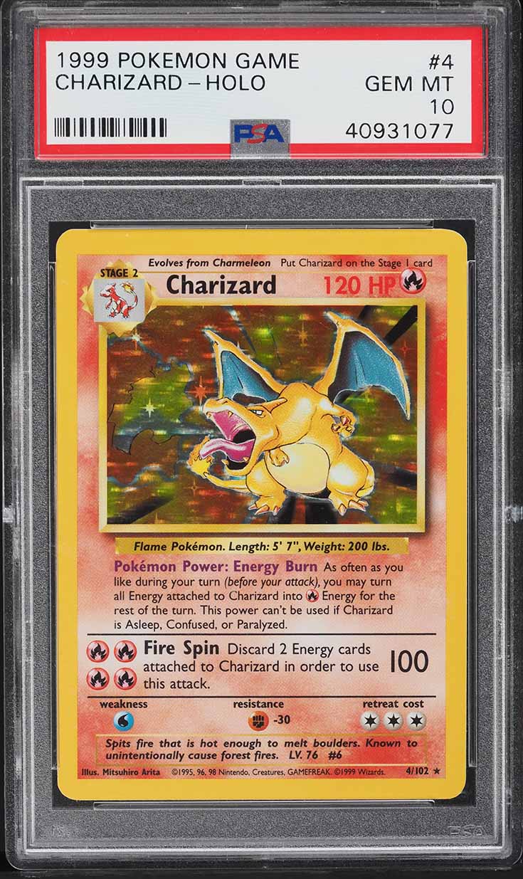 2004 Pokemon Japanese Bandai Carddass Zukan Holo Charizard #FL003