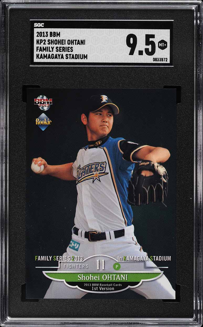 2013 BBM Family Series Kamagaya Stadium Shohei Ohtani ROOKIE #KP2