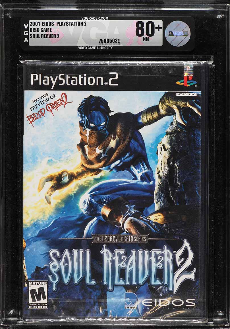 Soul Reaver 2 Sur PS2 – PAL UK – Complet (CIB) – Très Bon état – Crystal Dynamics