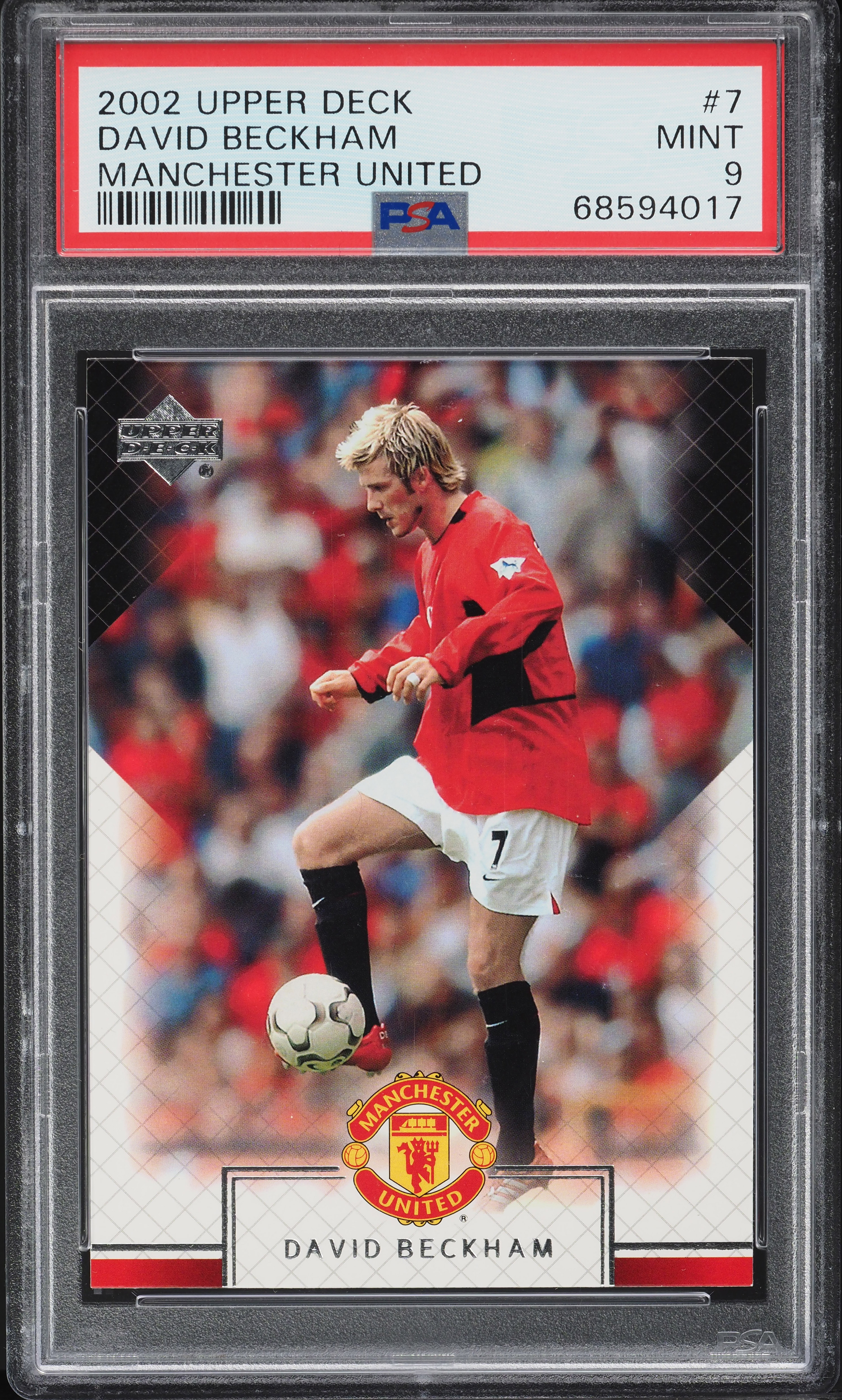 値下げ 特価 2002 Upper Deck David Beckham デイビッド ベッカム 500 