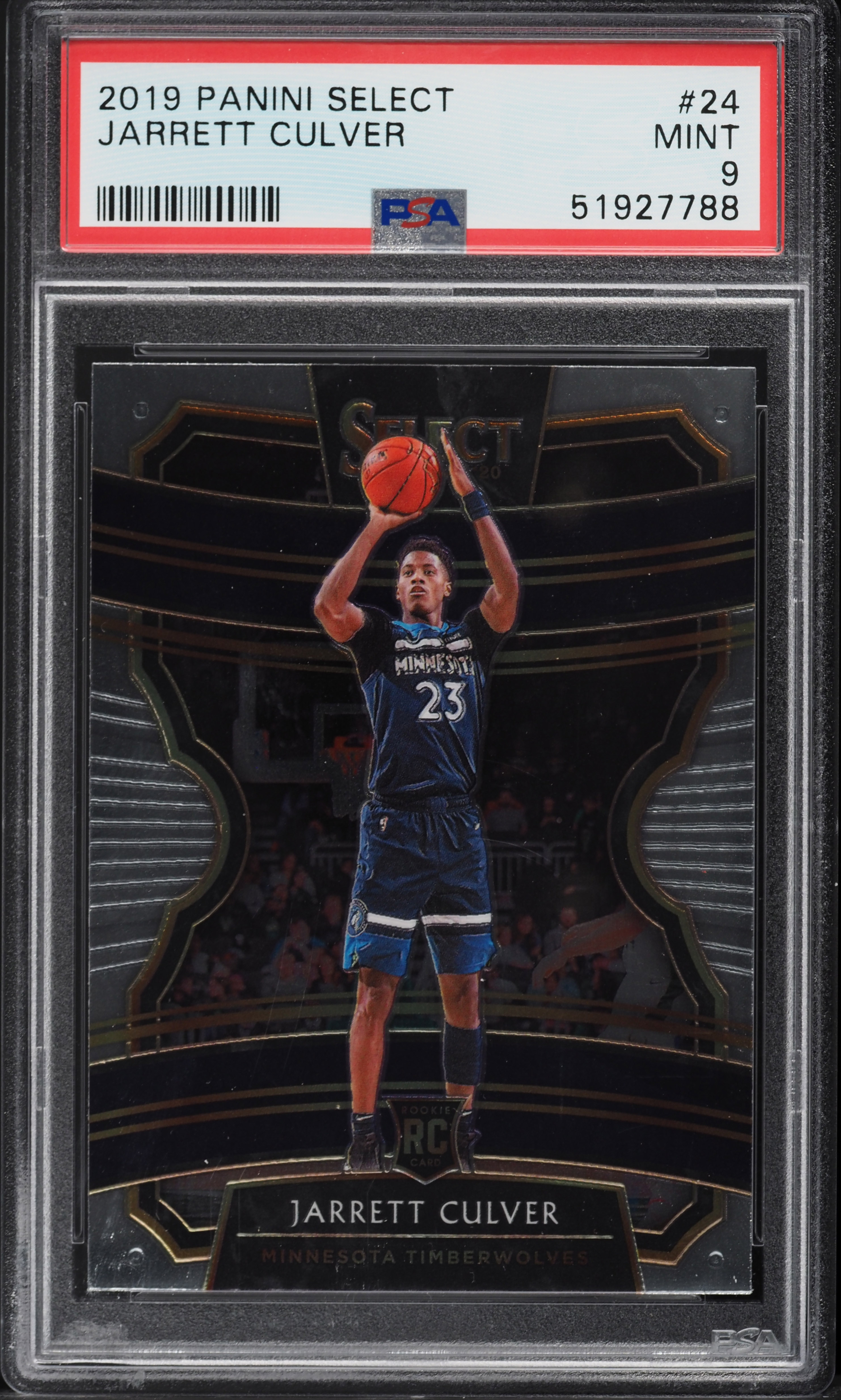 2019 Panini Select Basketball Jarrett Culver #24