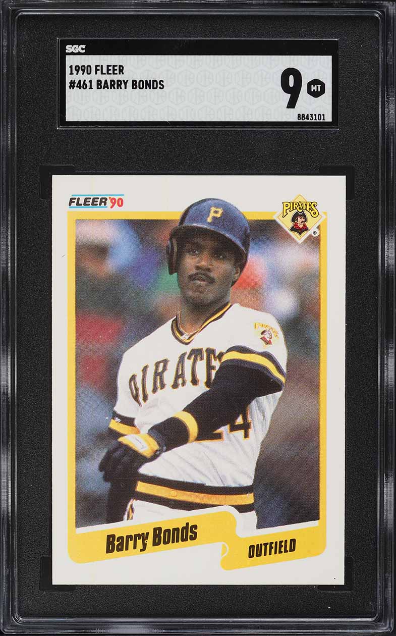 1990 Fleer Barry Bonds #461 SGC 9 MINT