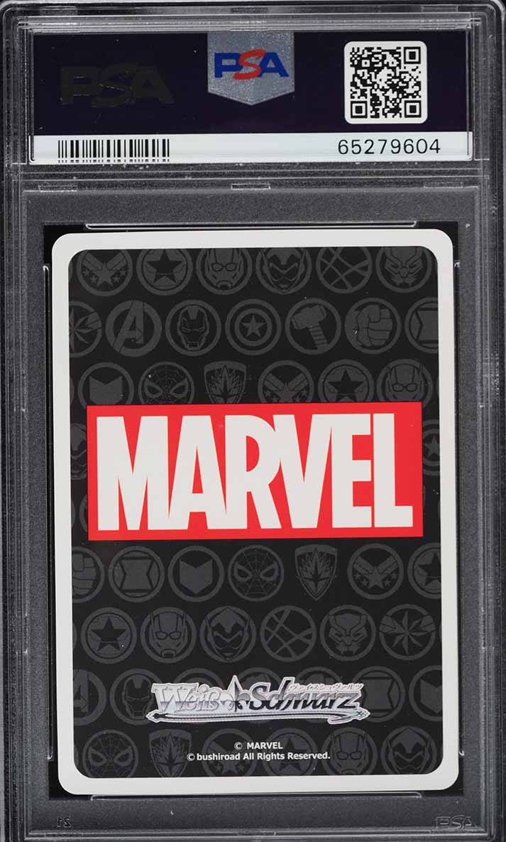 2021 Weiss Schwarz Japanese Marvel Captain America #84 PSA 10 GEM