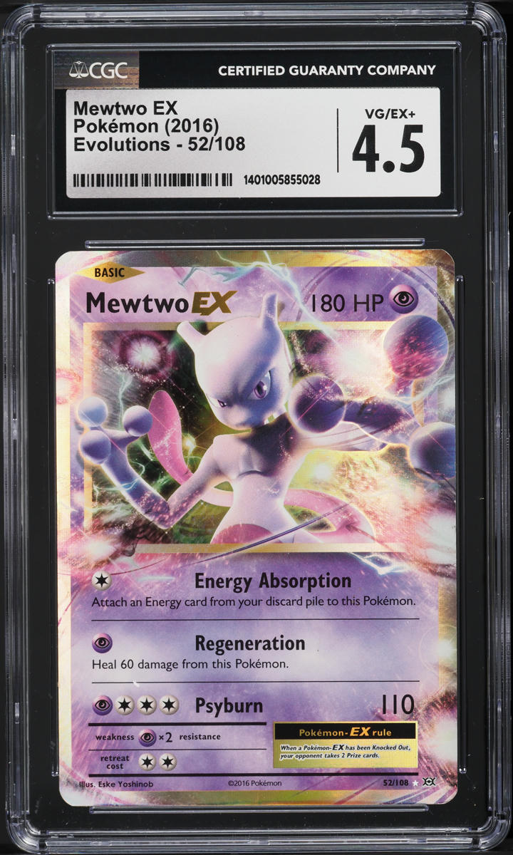 pokemon evolutions mewtwo card Mewtwo EX - XY - Evolutions [ULTRA RARE]