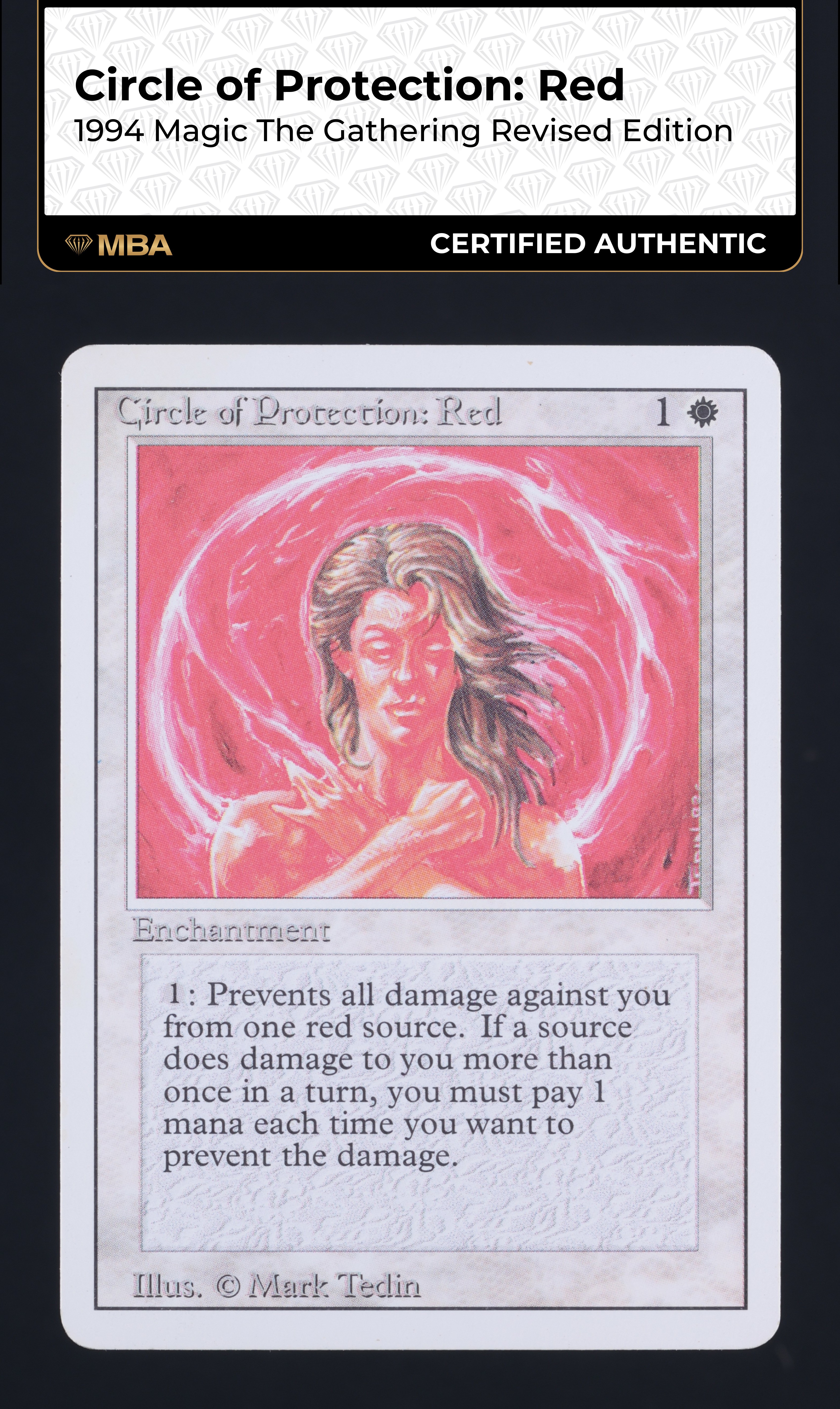 mtg protection from red cards Circle of Protection: [Ice Age]  The Nerdporium Mint / near mint condition trading card What protection is needed from