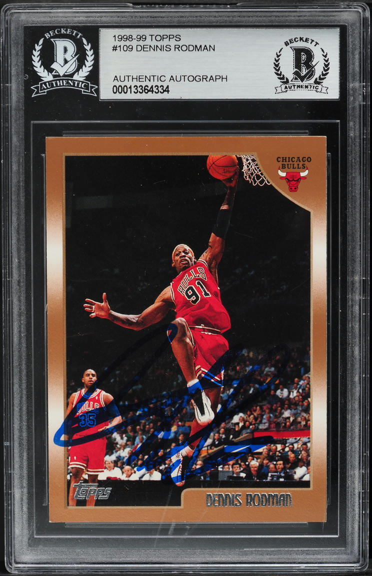 1998 Metal Universe Precious Metal Gems PMG Dennis Rodman /50 #16
