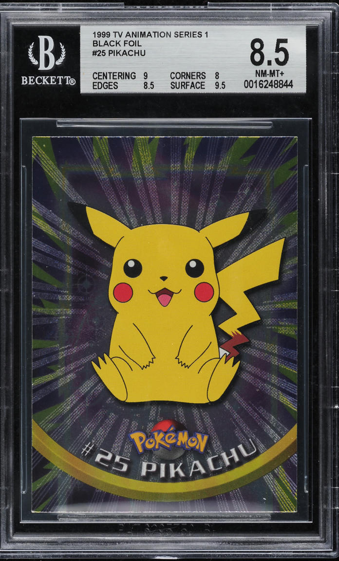 1999 Pokemon Base Set Yellow Cheeks Pikachu #58 CGC AUTH on