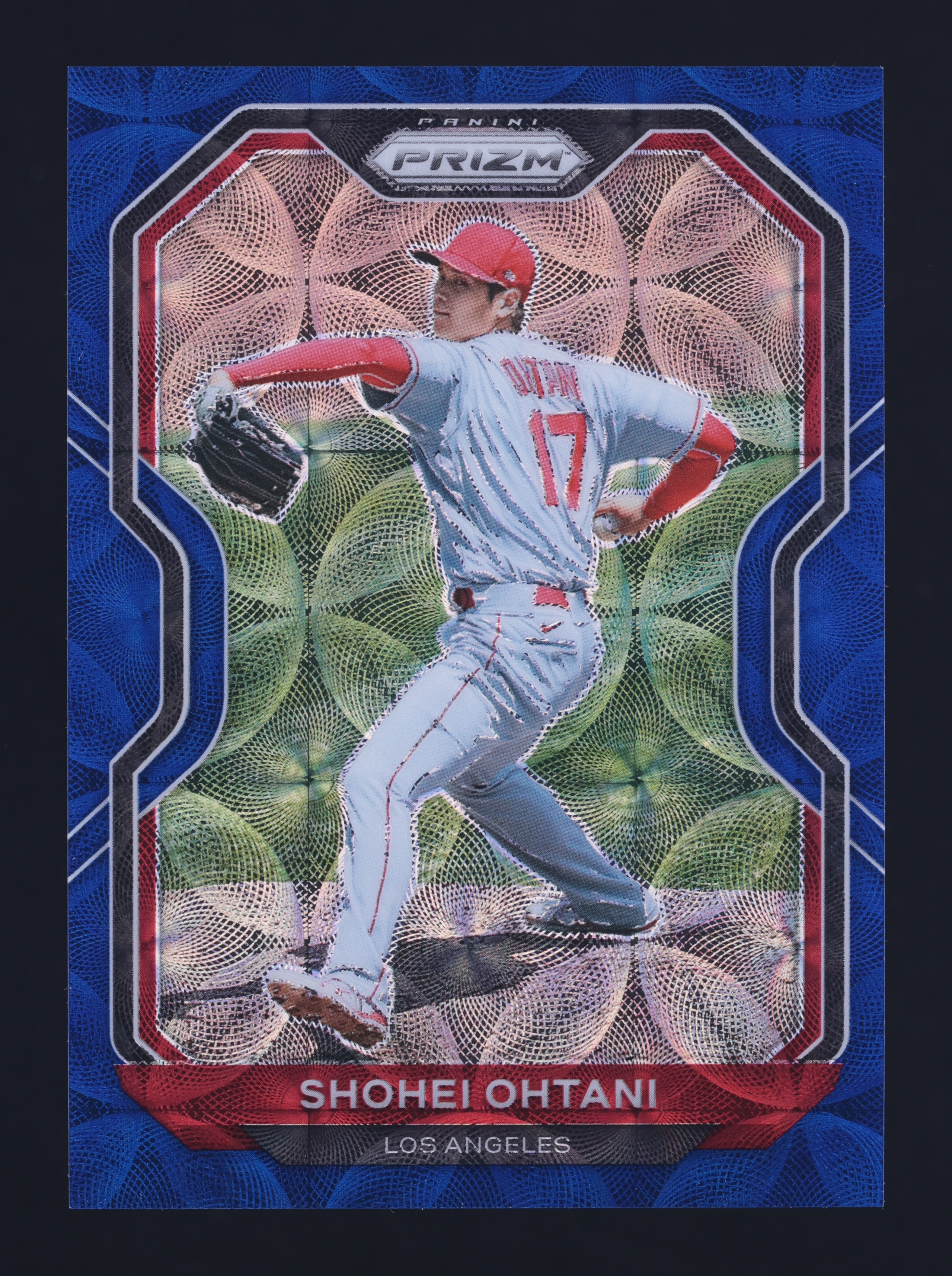 2021 Panini Prizm Navy Blue Kaleidoscope Shohei Ohtani /35 #183