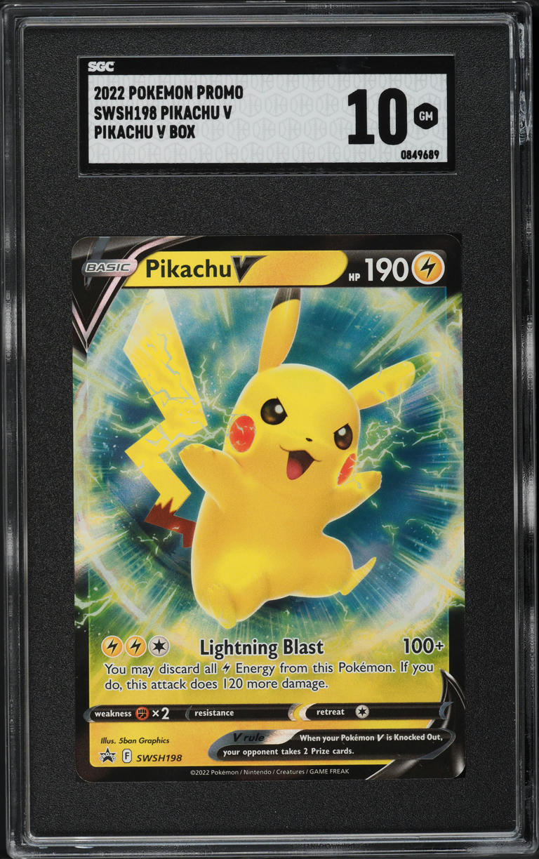2022 Pokemon Japanese SWSH Start Deck 100 CoroCoro Comic Pikachu V