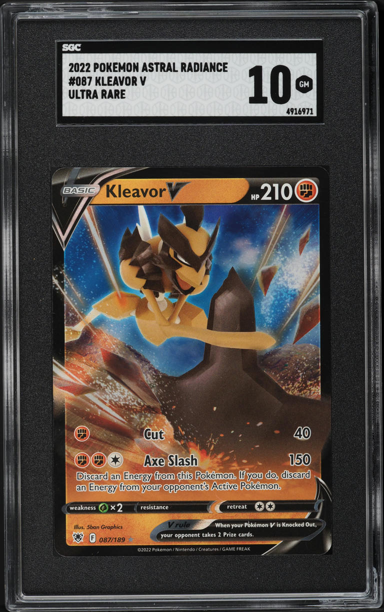 kleavor v pokemon card value Kleavor VSTAR Premium Collection - Promos