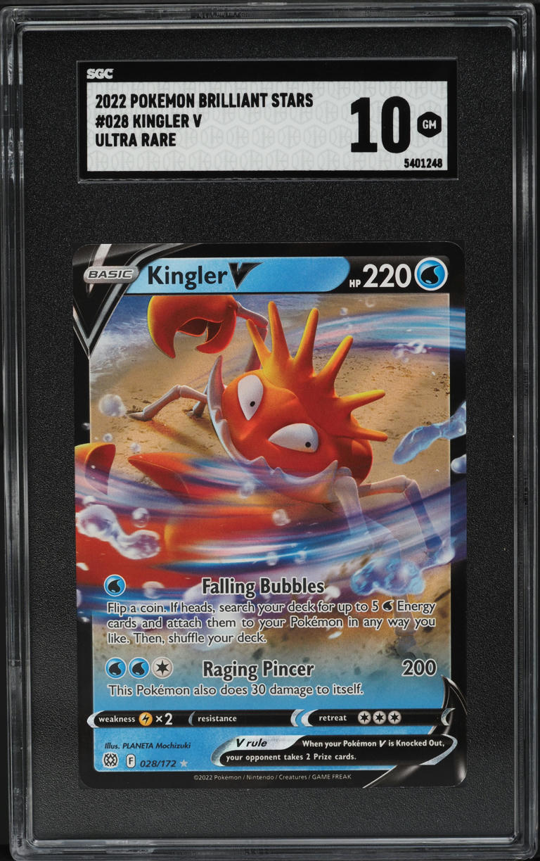 pokemon sword and shield brilliant stars rare cards Pokemon - Sword & Shield - Brilliant Stars - Grimmsnarl - 094/172 main image 1