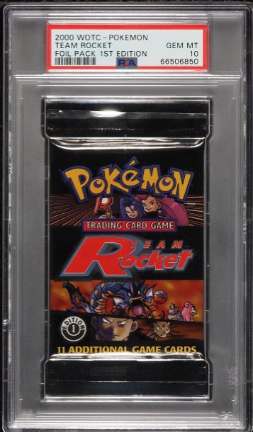 team rocket first edition booster box Pokemon Card Game - Team Rocket 1st Edition Booster Pack main image 0