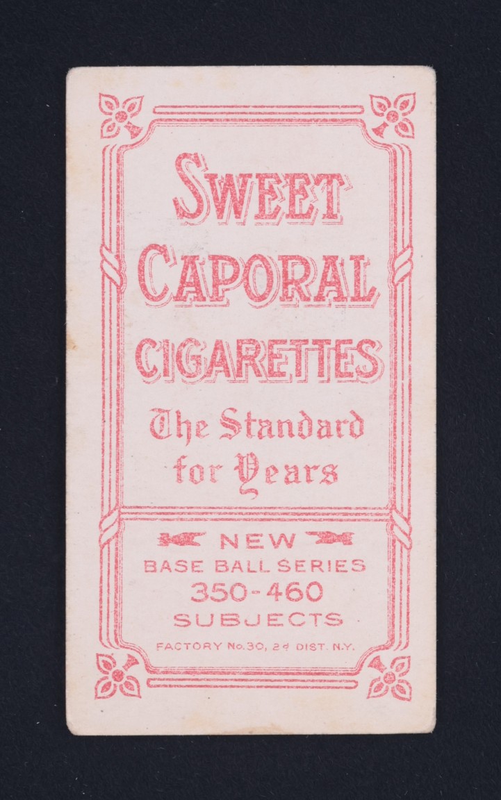 1909-11 T206 Joe Lake ST. LOUIS WITH BALL MBA AUTH