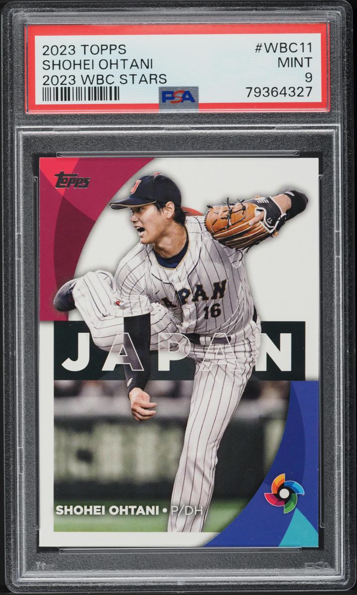 2023 Topps World Baseball Classic Stars Shohei Ohtani #WBC11 PSA 9 MINT