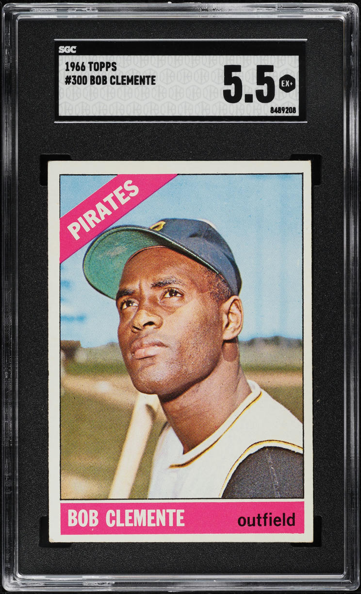 1966 Topps Roberto Clemente #300 SGC 5.5 EX+