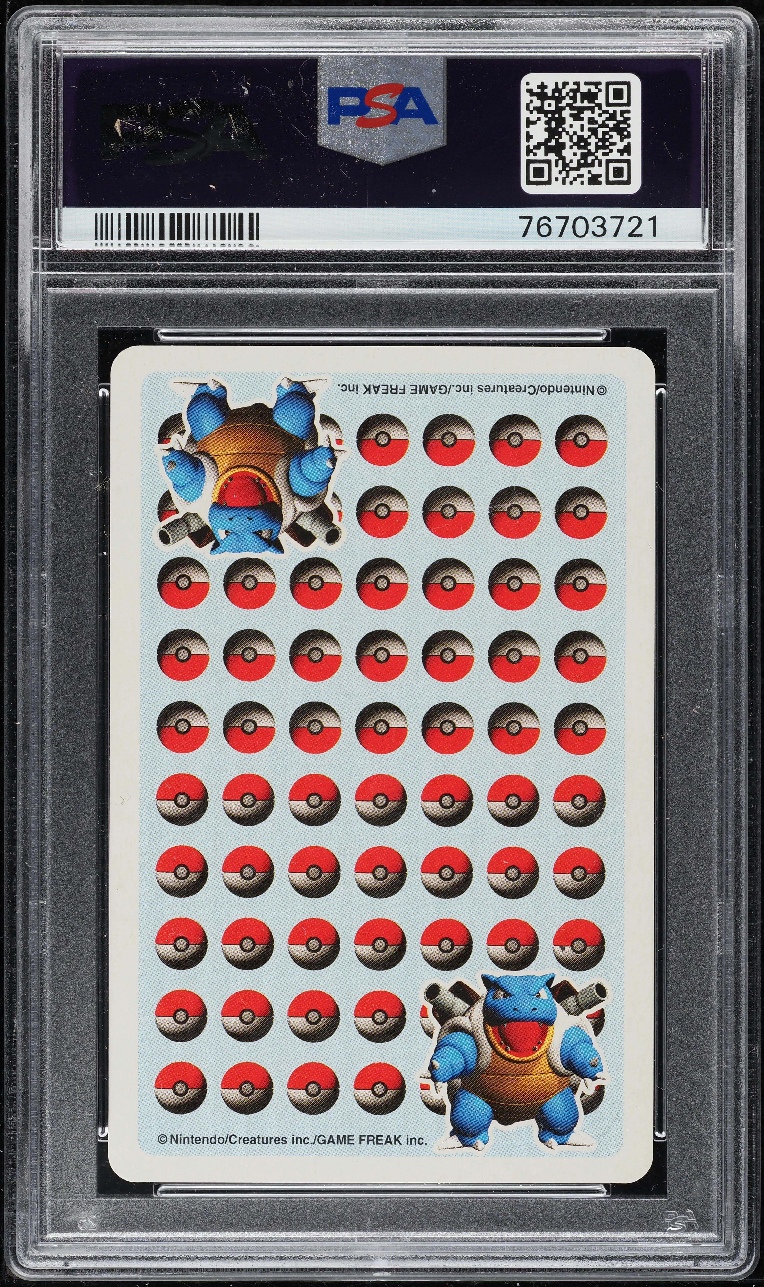 1998 Pokemon Stadium Blue Version Playing Cards Ace Of Clubs