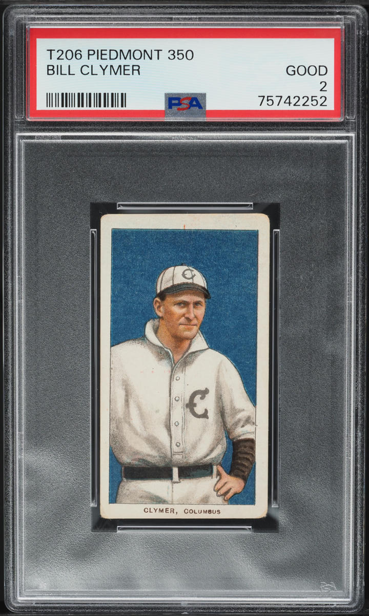 1909-11 T206 Bill Clymer PSA 2 GD