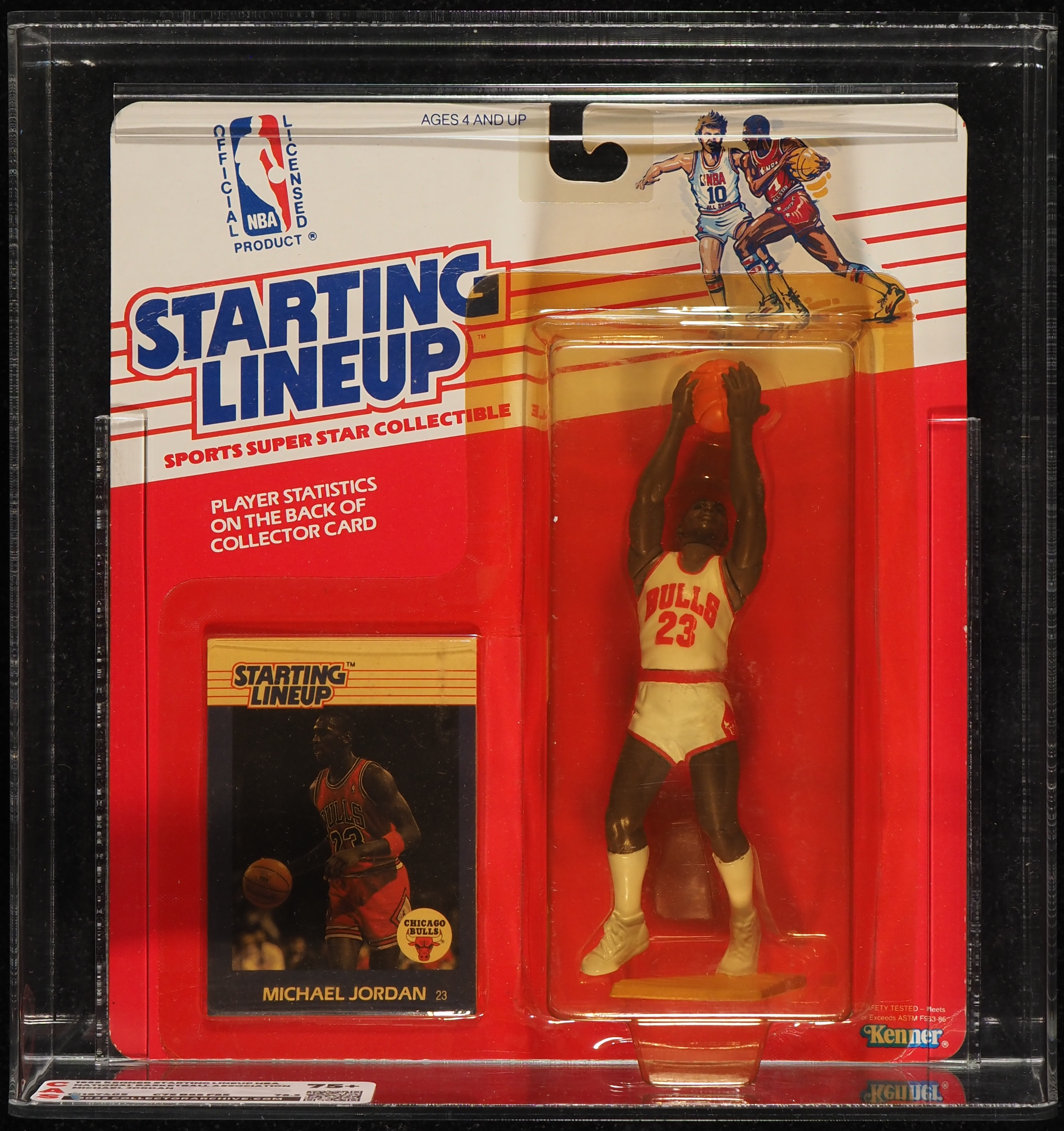 1988 Kenner Starting Lineup NBA Michael Jordan CAS 75+ on Fanatics