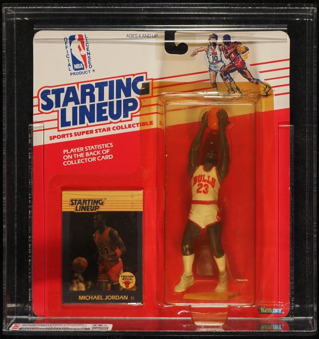1988 Kenner Starting Lineup NBA Michael Jordan CAS 75+ on Fanatics