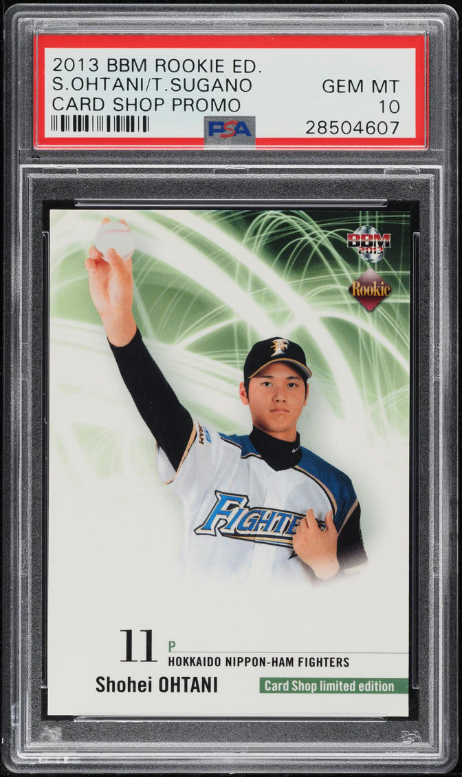 Cheers 様限定　SHOHEI 2013 BBM S.C.M. Promo Silver Foil Signature Shohei Ohtani ROOKIE