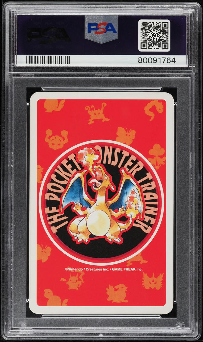 1996 Pokemon Japanese Red Poker Set Nintendo Playing Card Gym Leaders PSA 10 GEM