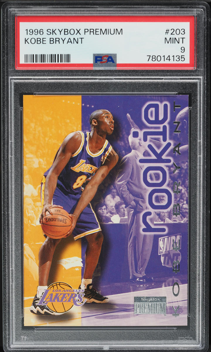 1996 Skybox Premium Rubies Kobe Bryant ROOKIE #55 PSA 10 GEM MINT