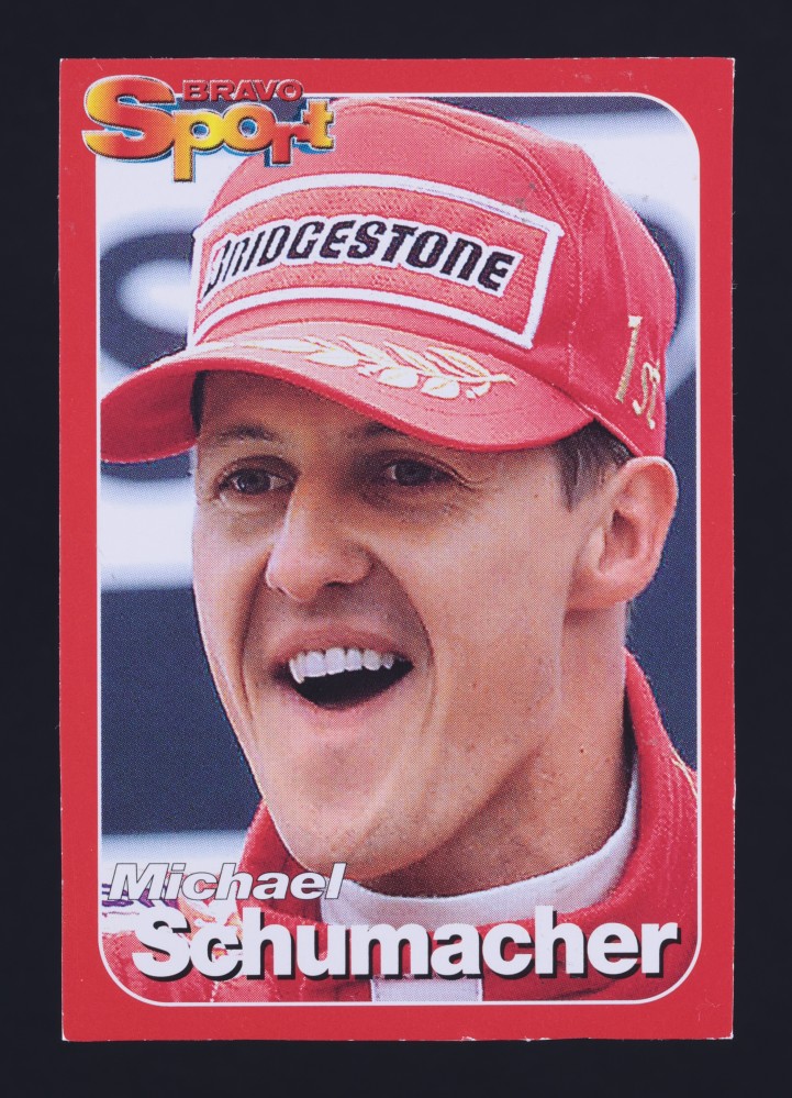 2001 Bravo Sport German Michael Schumacher #288 MBA AUTH on