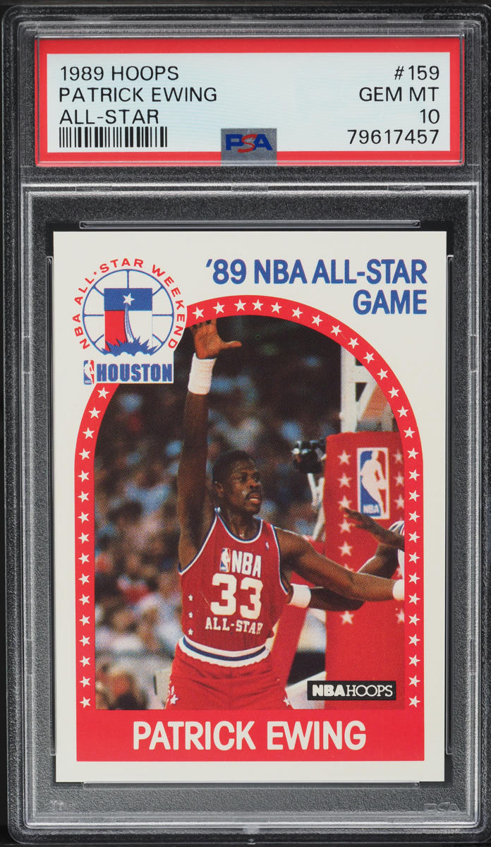 1989 Hoops Patrick Ewing ALL-STAR #159 PSA 10 GEM MINT