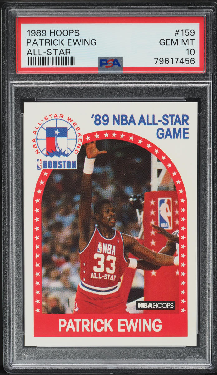 1989 Hoops Patrick Ewing ALL-STAR #159 PSA 10 GEM MINT