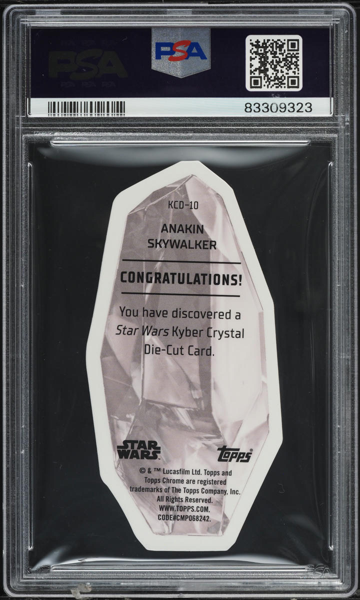 2023 Topps Star Wars Kyber Crystal Die-Cut Anakin Skywalker #KCD