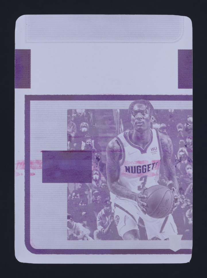 2021 Panini One And One Printing Plate Magenta Bones Hyland RC 1/1 #19 MBA AUTH