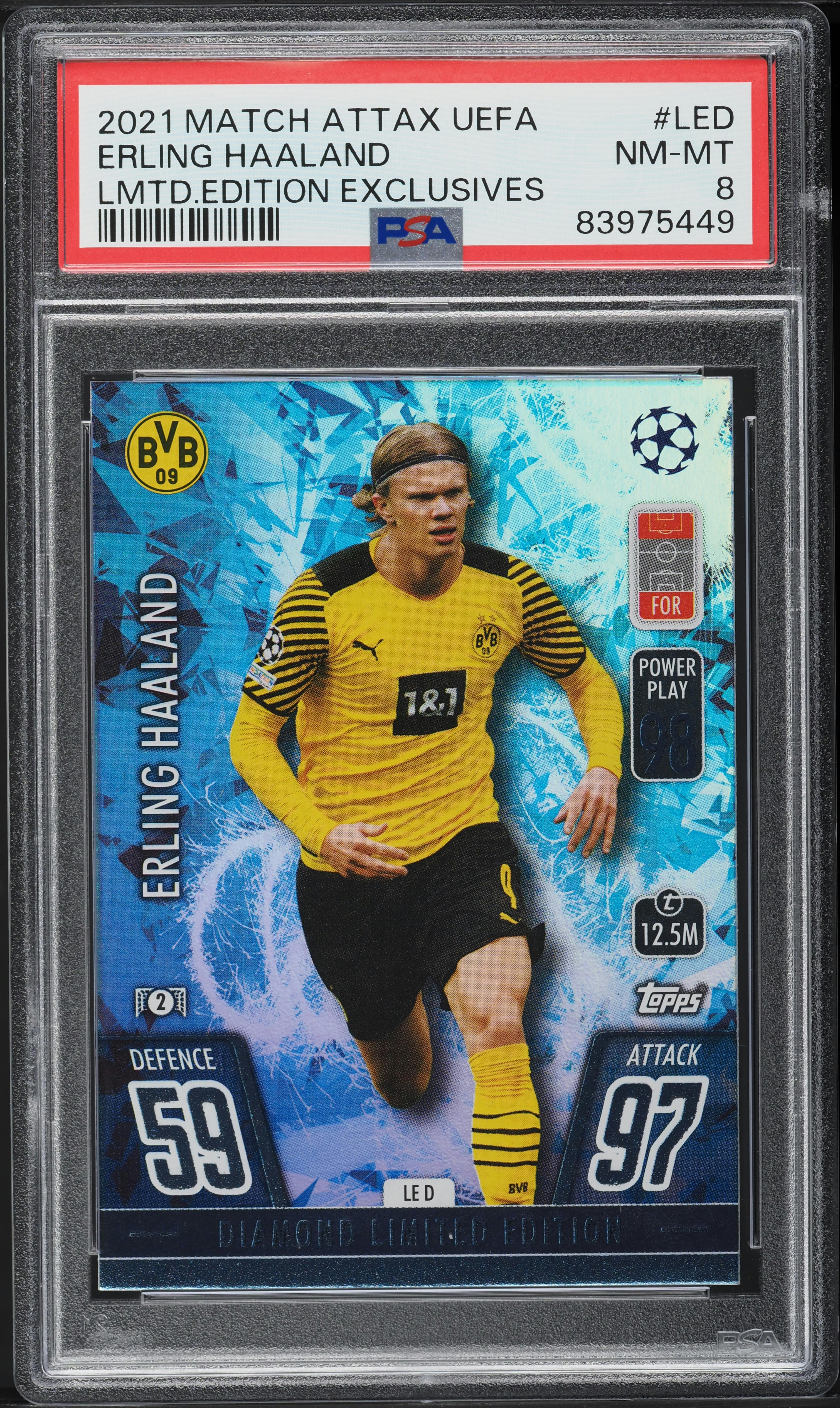 2021 Topps Match Attax UEFA Limited Edition Erling Haaland #LED 