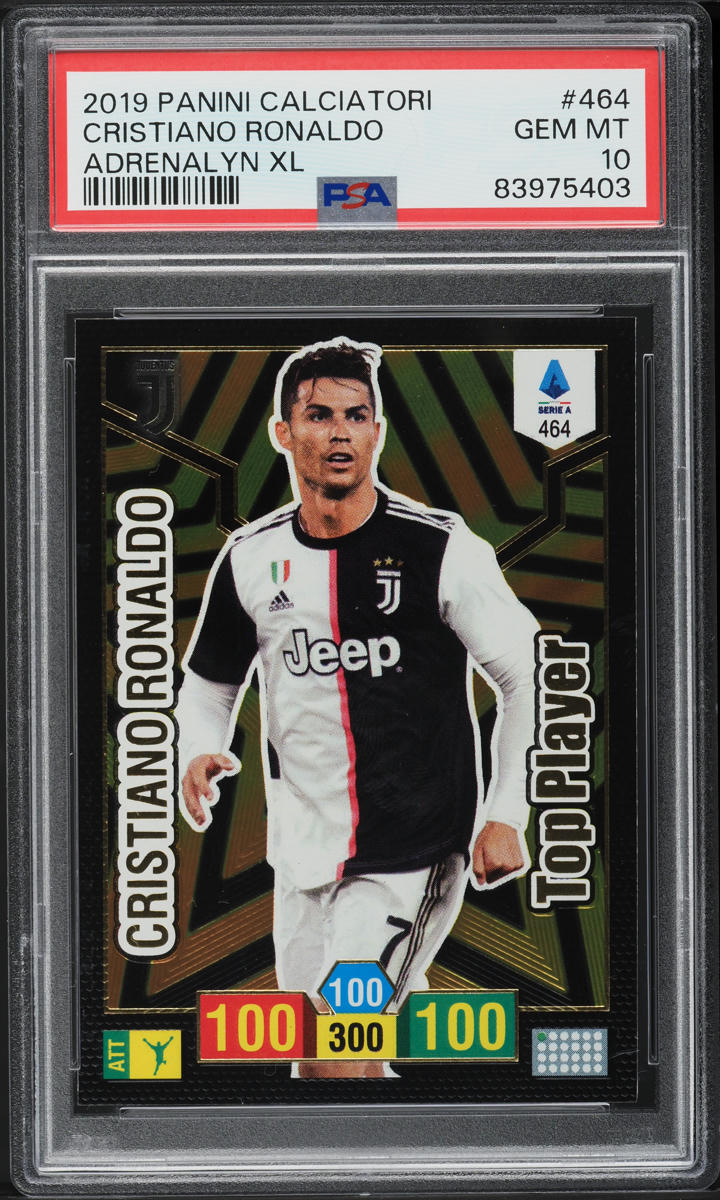 2019 Panini Chronicles Prestige Serie A Purple Cristiano Ronaldo