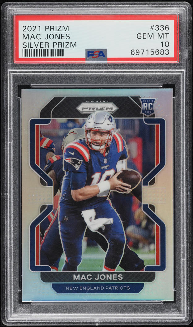 マーカス ラッシュフォード Panini Prizm Silver PSA 9 2020 Panini Prizm Premier League Signatures Silver Marcus Rashford