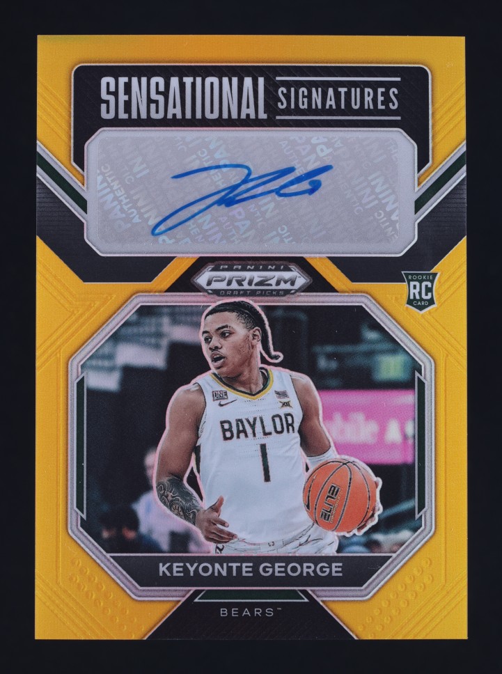 2023 Panini Prizm Draft Sensational Gold Keyonte George ROOKIE 