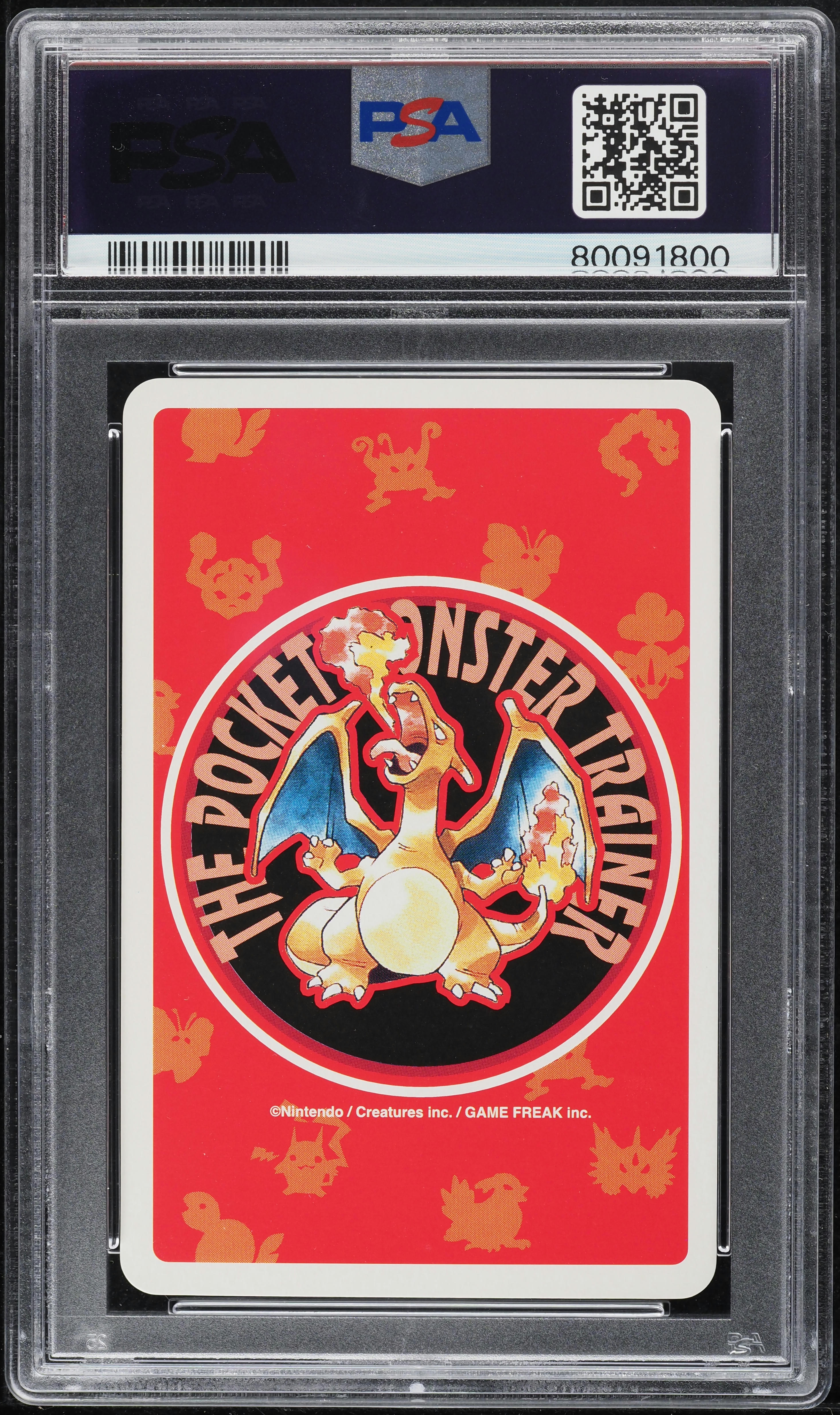 1996 Pokemon Japanese Red Poker Set Nintendo Playing Card Arcanine