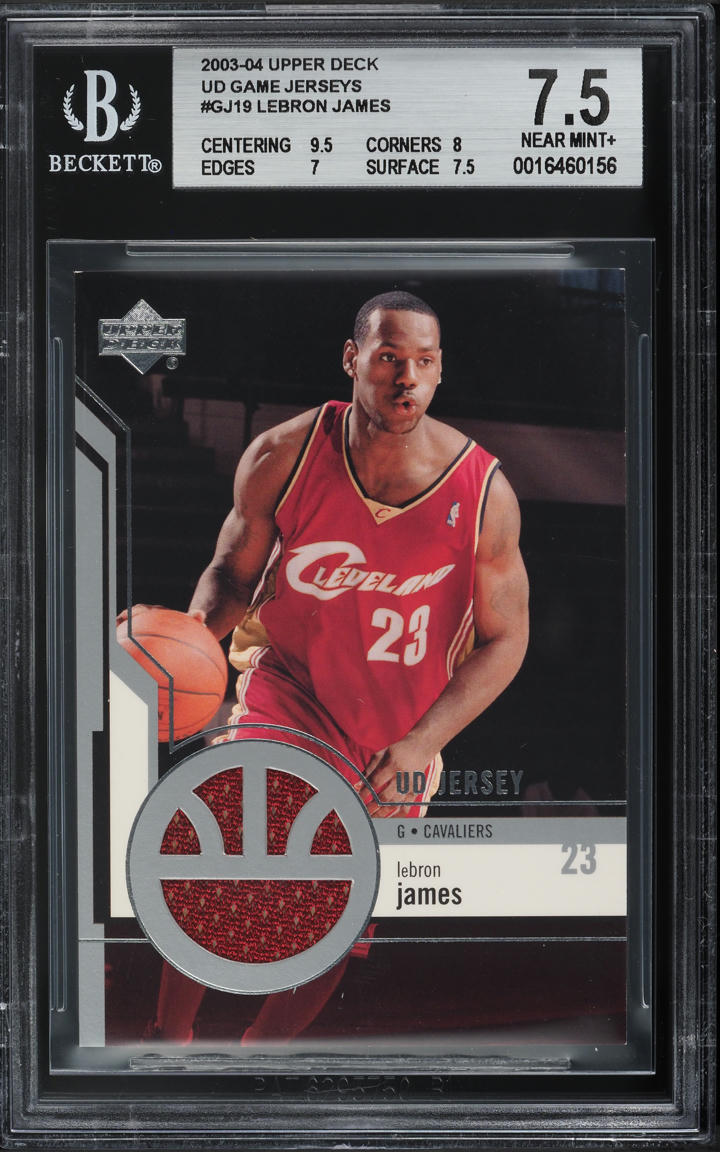 upper deck lebron james 2003