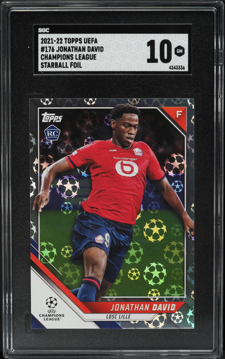 2020 Topps Merlin Chrome UEFA Atomic Refractor Victor Osimhen