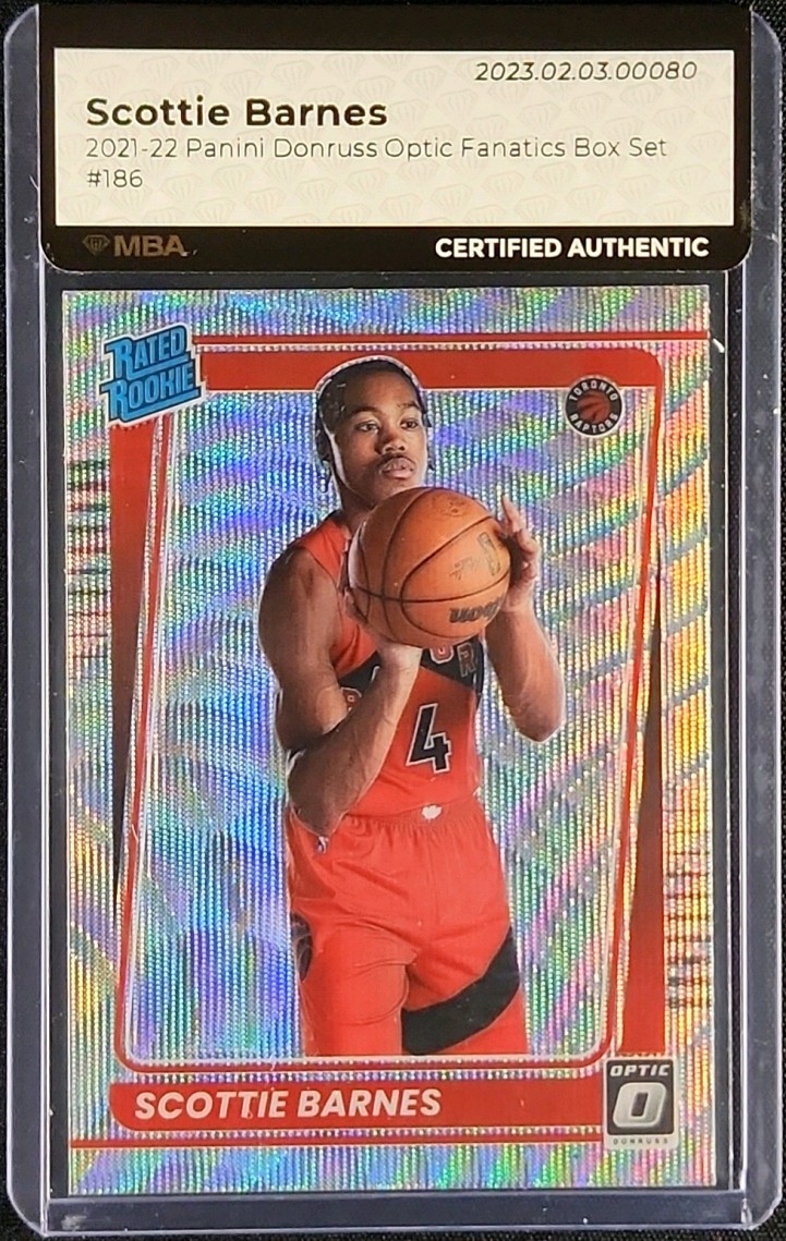 2024 Panini Prizm Black Mojo Scottie Barnes /25 #65 CGC AUTH on