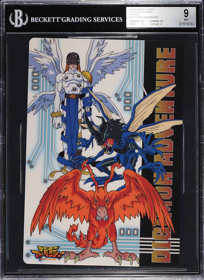 digimon eternal courage card list DIGIMON Megakabuterimon vs. Vademon Vintage Holo Prism Battle Card – Japan  Youkoso