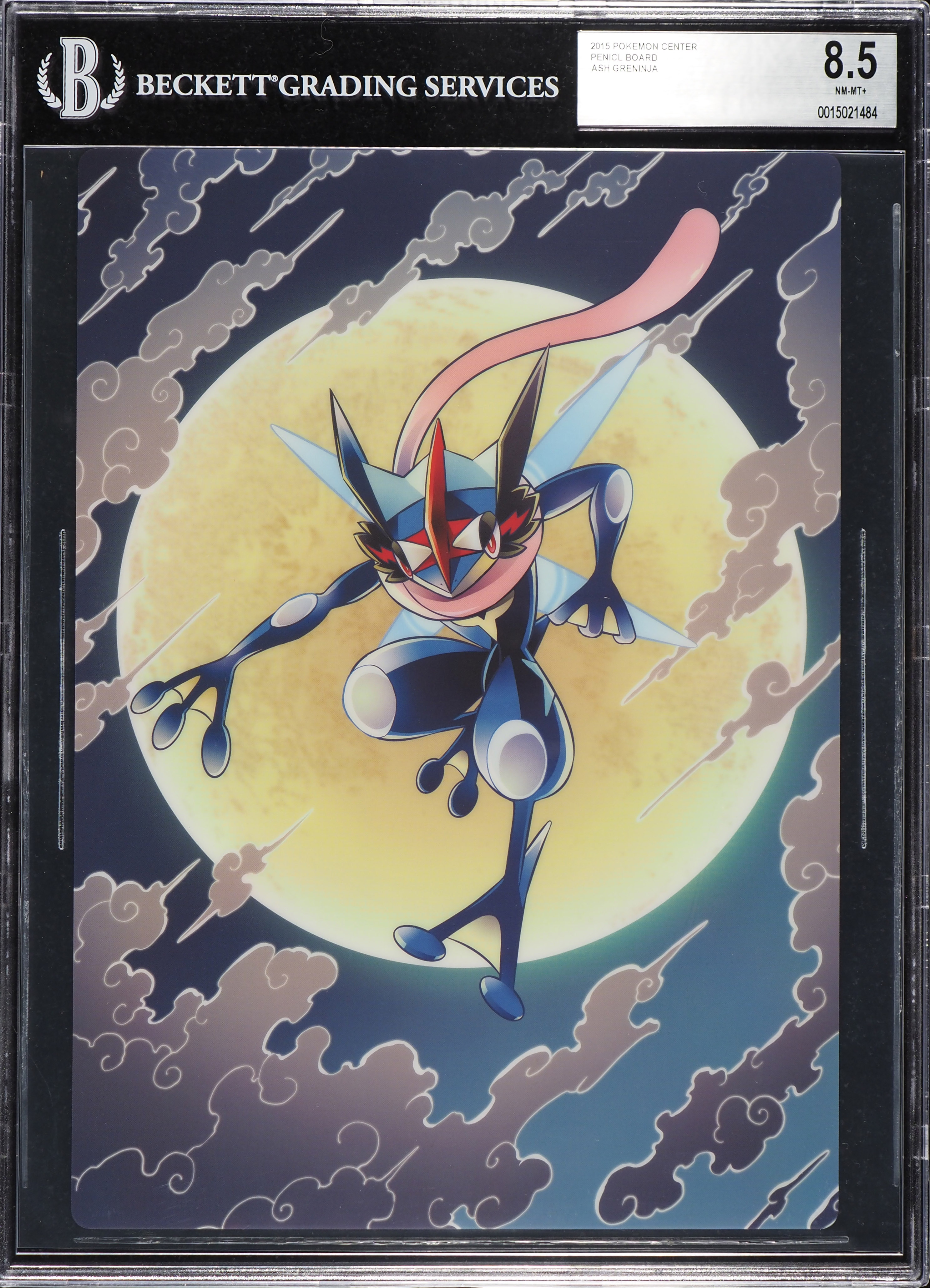 pokemon cards ash greninja 2015 Center Pencil Board BGS 8.5 NM-MT+ on Fanatics Collect Weakness Grass ×2 Resistance None None Retreat Cost M Ash Greninja Ex Pokemon