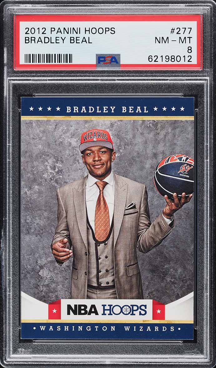 2012 Hoops Bradley Beal ROOKIE #277 PSA 8 NM-MT