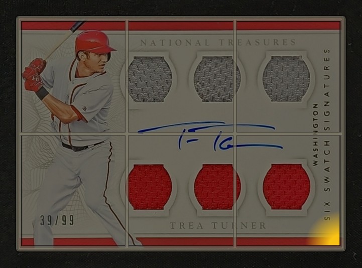 Trea Turner 2016 Bowman Chrome Rookie Card #51